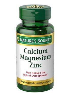 Nature's Bounty Calcium Magnesium Zinc